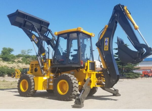 Mini-chargeuse-pelleteuse JCB 4 roues motrices Nouvelle roue de pelle-pelleteuse Chargeur