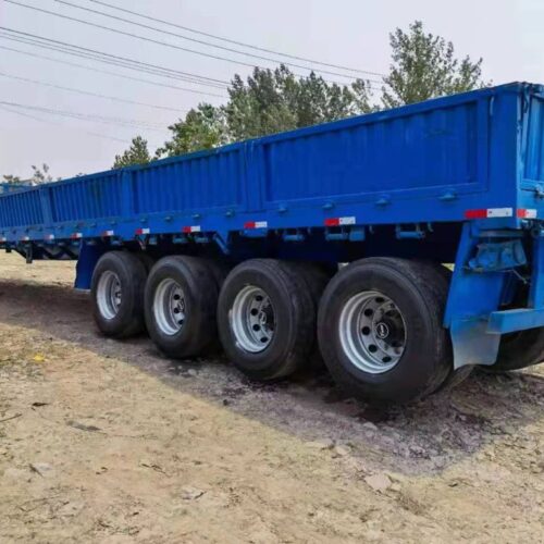 3 Axle Box Brand New Side Wall Semi-Trailer Trailer /3 Axle Container Semi-Trailer for Sale at a Low Price