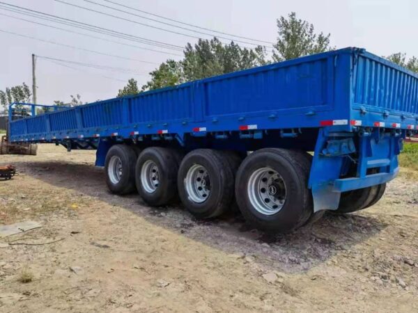 3 Axle Box Brand New Side Wall Semi-Trailer Trailer /3 Axle Container Semi-Trailer for Sale at a Low Price