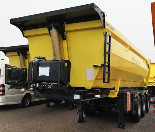 Prix d′usine 3 40 d′essieu de la GAC 60 tonnes Dump semi-remorque Remorque